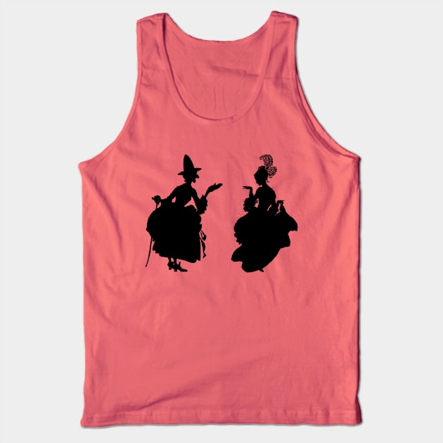 Cinderella Silhouette Ballgown Tank Top by Pixelchicken